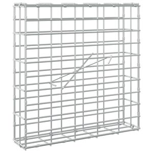 vidaXL Gabion 5 mm Traadi ja 5x10 cm V&otilde;rguga 50x10x50 cm
