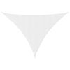 vidaXL oxford-kangast päikesepuri kolmnurkne 4 x 5 x 6,4 m valge
