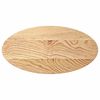 vidaXL lauaplaat 80x40x2 cm T&auml;ispuidust tamm ovaalne