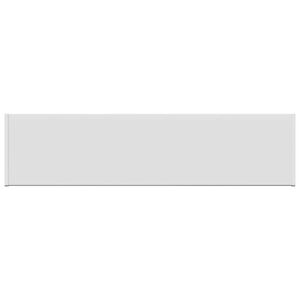 vidaXL Akna aluskate Valge 60 x 20 x 4,5 cm PVC
