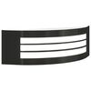 vidaXL Välisseina Lambid 2 pcs Must 32 x 10 x 10 cm Roostevaba teras