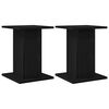 vidaXL Taimede alus 2 pcs Must tamm 30 x 30 x 40 cm Tehispuit