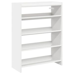 vidaXL kingariiul, valge, 60x25x81 cm, tehispuit