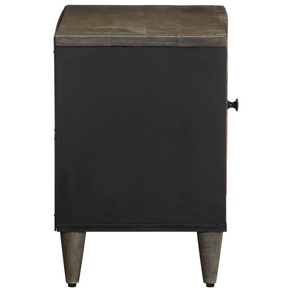 vidaXL telerikapp helehall 80x31,5x46 cm t&auml;ispuidust mango