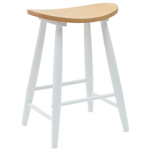 vidaXL S&ouml;&ouml;gitoa Toolid 2 pcs Valge 46 x 37 x 63 cm Paks Kautsukipuit