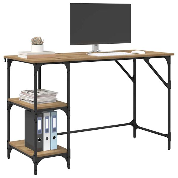 vidaXL Laud K&auml;sit&ouml;&ouml;puu 120 x 50 x 75 cm Tehispuit