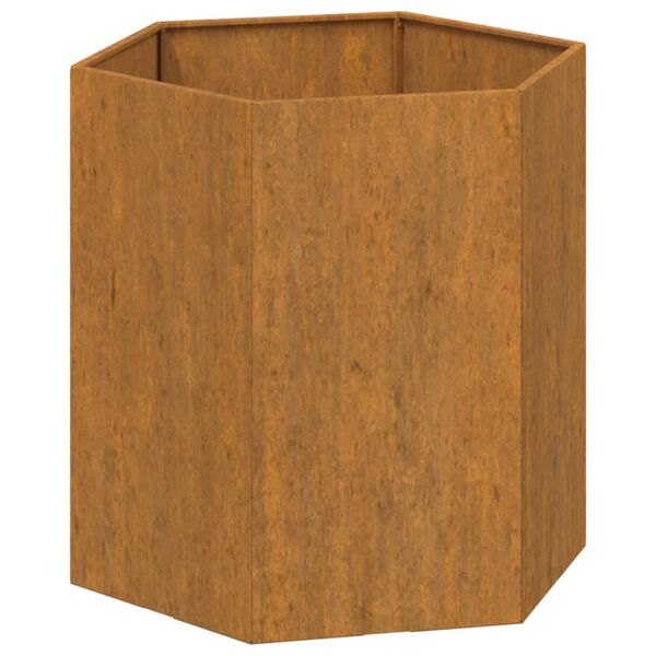 vidaXL taimekast, rooste, 40x40x45 cm, Corten teras