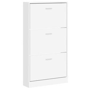 vidaXL kingakapp valge 59 x 17 x 108 cm, t&ouml;&ouml;deldud puit