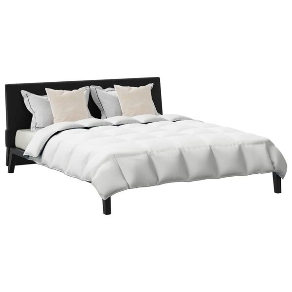 vidaXL Talve tek padjaga 3 pcs Valge Down Feather