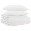 vidaXL Talve tek padjaga 3 pcs Valge Down Feather