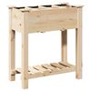 vidaXL Aia istutuspot Beež 71 x 37 x 76,5 cm Tugev kuusepuit