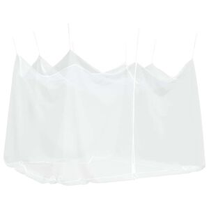 vidaXL s&auml;&auml;sev&otilde;rk &otilde;ue, 220 silma, valge, 300 x 300 x 250 cm