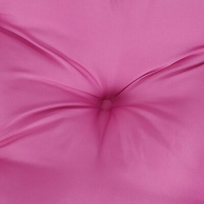 vidaXL euroaluse istmepadi, roosa, 58 x 58 x 10 cm, kangas
