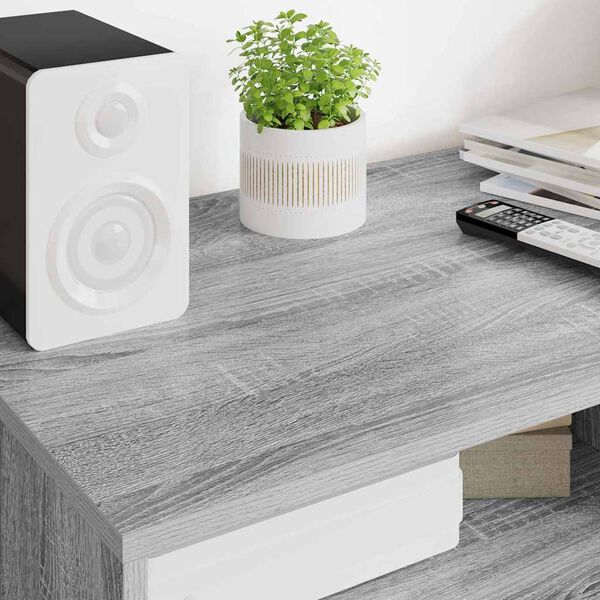 vidaXL Telerikapp sahtliga Hall Sonoma 100 x 48 x 43 cm Tehispuit