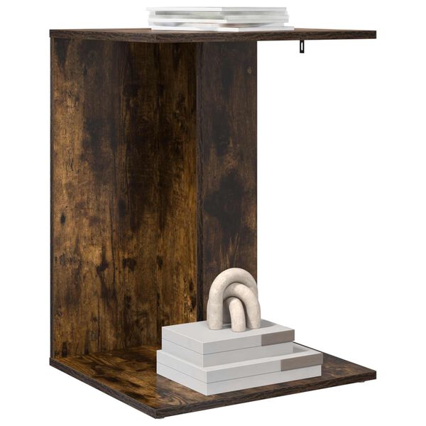 vidaXL K&uuml;lglaud Suitsetatud tamm 45 x 40 x 62,5 cm Tehispuit