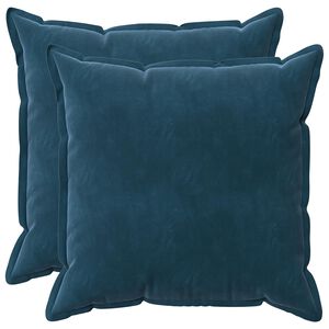 vidaXL Padi padjaga HOUTEN 2 tk Sinine Samet