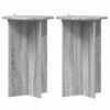 vidaXL Taimede alus 2 pcs Hall Sonoma &Oslash;40 x 60 cm Tehispuit