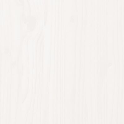 vidaXL öökapp, valge, 79,5 x 38 x 65,5 cm, männipuit
