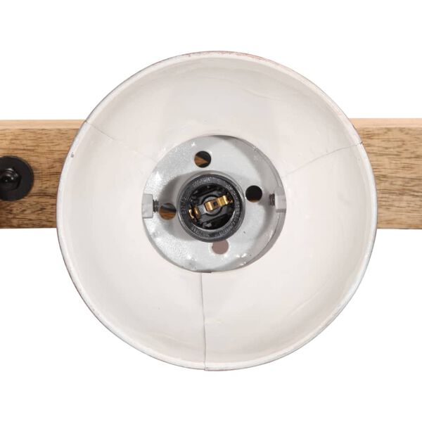 vidaXL seinalamp, 25 W, kulunud punane, 90 x 25 cm, E27