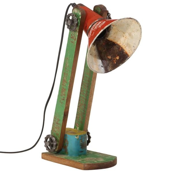 vidaXL laualamp, 25 W, mitmev&auml;rviline, 23x13x52 cm, E27