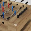vidaXL Foosball laud K&auml;sit&ouml;&ouml;puu 125 x 60,5 x 80 cm Tehispuit