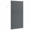 vidaXL Venetsi Rulood Tumehall 220 x 110 cm Alumiinium
