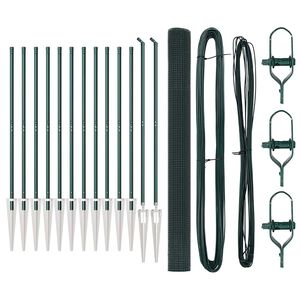 vidaXL Aiapost Roheline