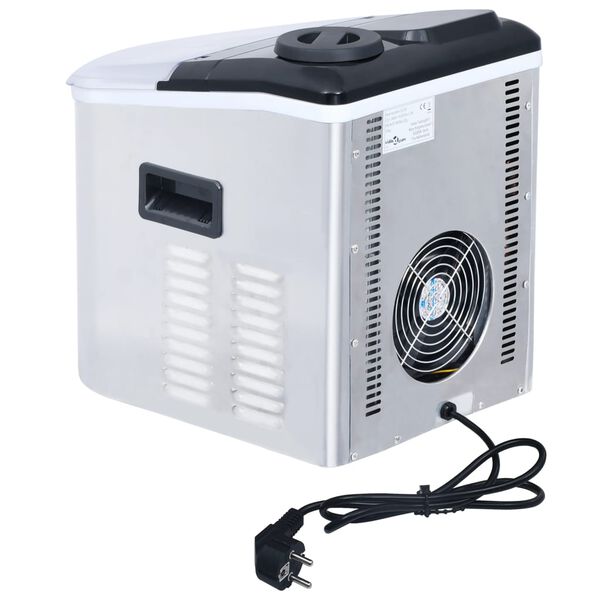 vidaXL j&auml;&auml;masin, roostevaba teras 20 kg/24 h