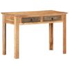 vidaXL kirjutuslaud 110 x 50 x 75 cm, taastatud puit