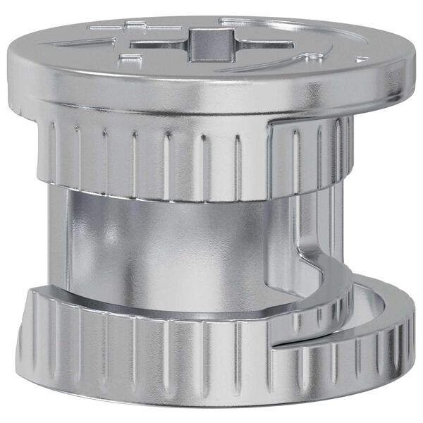 vidaXL Kamlock mutrid 2 pcs H&otilde;bedane 15 x 11,5 mm Teras