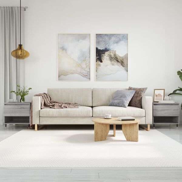 vidaXL kohvilaud, 2 tk, hall Sonoma tamm, 50 x 46 x 50 cm, tehispuit