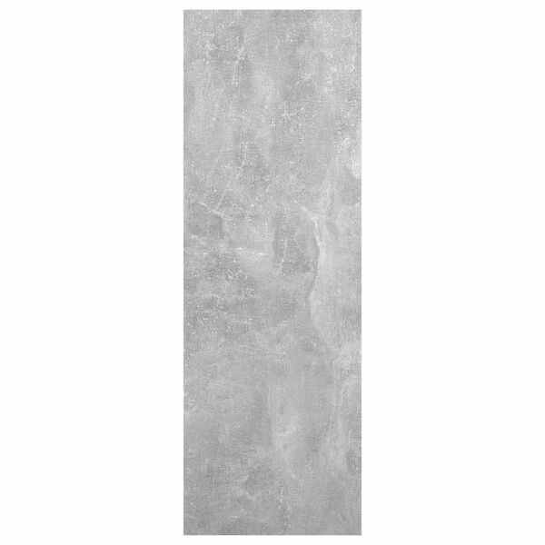 vidaXL telerikapp, betoonhall, 30,5 x 30 x 90 cm, tehispuit