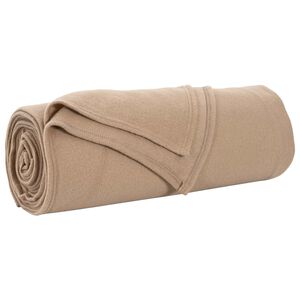 vidaXL Pleed Kamel 210 x 140 cm 0.41 kg Fliis