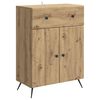 vidaXL K&otilde;ide sahtliga Artisan tamm 66 x 34,5 x 90 cm Tehispuit