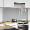 vidaXL K&ouml;gi Splashback 2 pcs Helehall 70 x 60 cm karastatud klaas