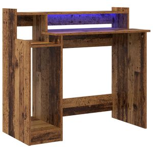 vidaXL Laud Vana puit 97 x 45 x 90 cm Tehispuit