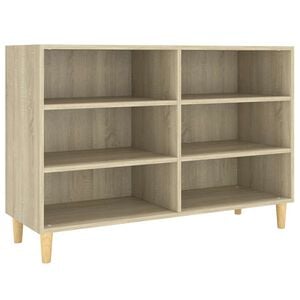 vidaXL puhvetkapp, Sonoma tamm, 103,5 x 35 x 70 cm, tehispuit