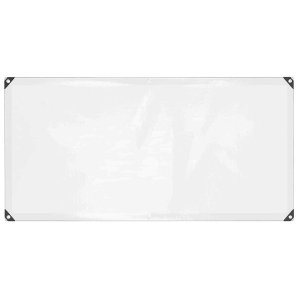 vidaXL Kattekangas aukudega L&auml;bipaistev 1 x 2 m Polyethylene