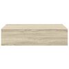 vidaXL sahtlitega seinariiulid, 2 tk, tamm, 40 x 23,5 x 10 cm MDF