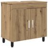vidaXL Vannitoa peegelkapid Artisan tamm 60 x 35 x 60 cm Tehispuit