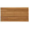 vidaXL Lauda peal 110 x 55 x 3,5 cm Ristk&uuml;lik Tugev teakpuit
