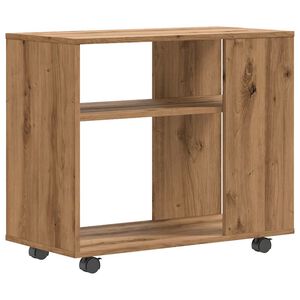 vidaXL k&uuml;lglaud Artisan tamm 70x35x55 cm Engineered Wood