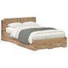 vidaXL Voodiraam ladustamisega Artisan tamm 120 x 190 cm Tehispuit