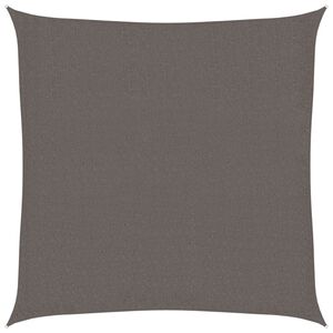 vidaXL HDPE p&auml;ikesepuri kandiline, 3,6 x 3,6 m antratsiithall