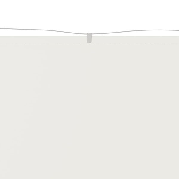vidaXL vertikaalne varikatus valge 60x1000 cm Oxfordi kangas