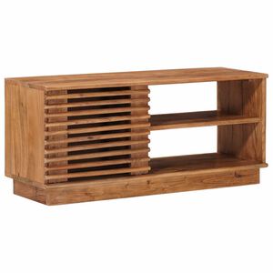 vidaXL Telerikapp ladustamisega uksega Neutraalne 90 x 30 x 40 cm