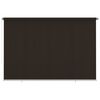 vidaXL v&auml;liruloo, 355 (L) x 230 (K) cm, pruun, HDPE