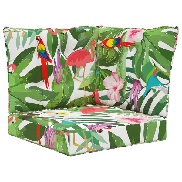 vidaXL V&auml;lim&ouml;&ouml;blitugi patja 3 pcs v&auml;rviline Pol&uuml;ester