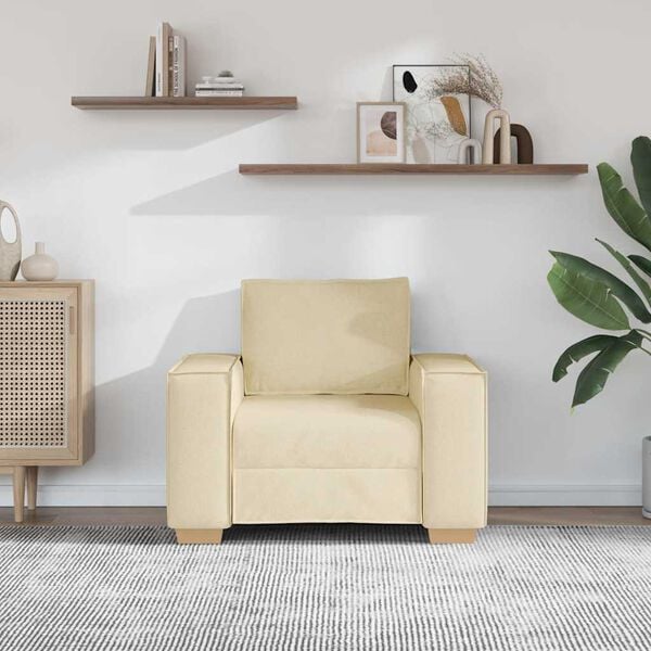 vidaXL diivanitool kreemikaspruun 100x78x84 cm kangas