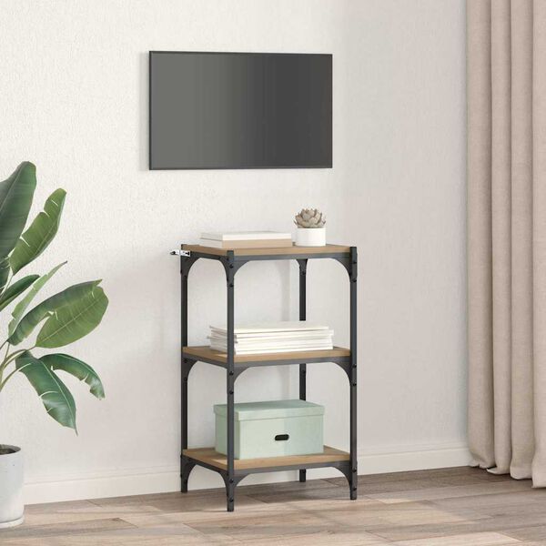 vidaXL Raamaturiiul k&auml;sit&ouml;&ouml;tamm 40 x 33 x 70,5 cm